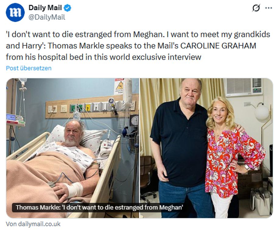 Thomas Markle Meghan Markle