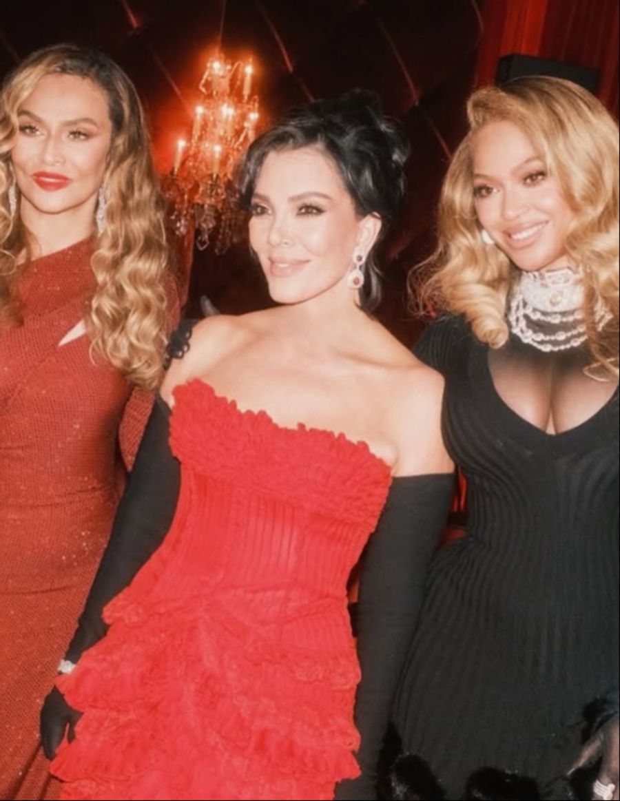 Auch Superstar Beyoncé und ihre Mutter Tina Knowles feierten mit Kris Jenner.