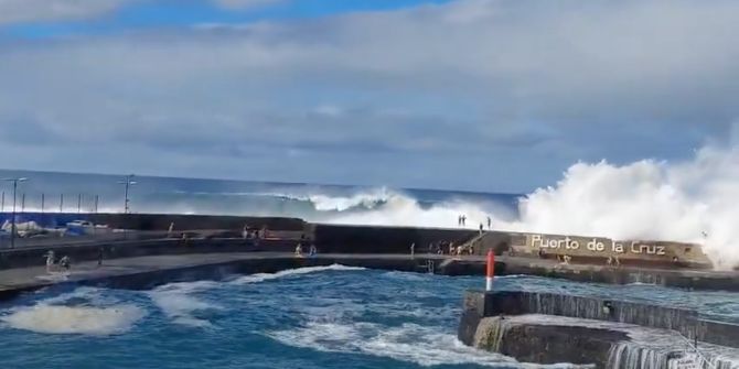 Teneriffa Wellen