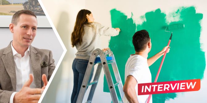 Mietwohnung Wohnung Wände malen