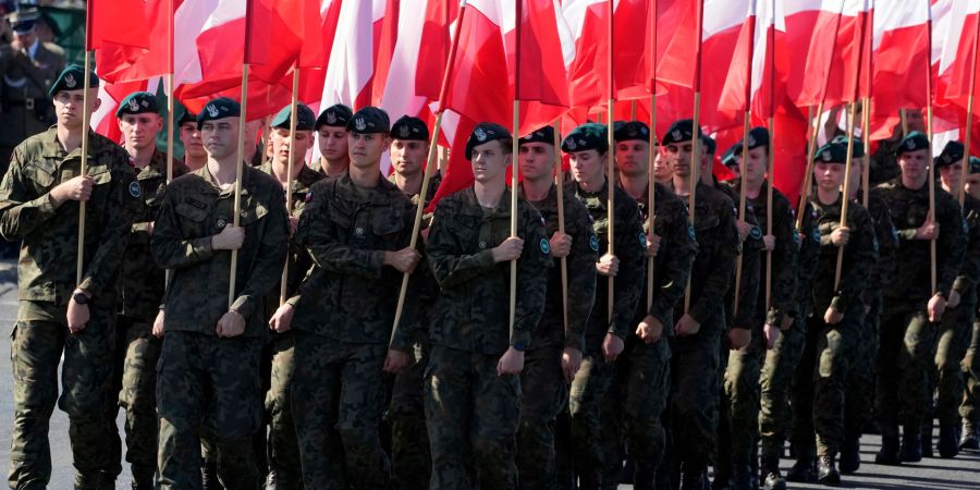 Soldaten der polnischen Armee