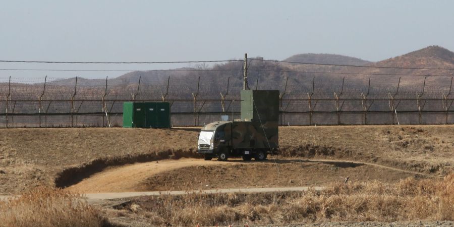 Nachdem Südkoreas Militär seine Propaganda-Lautsprecher entlang der Grenze abgebaut hat, reagiert Nordkorea nun. (Archivbild)