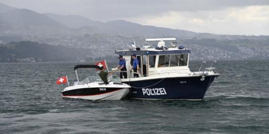 Schiffskontrolle auf Zürichsee