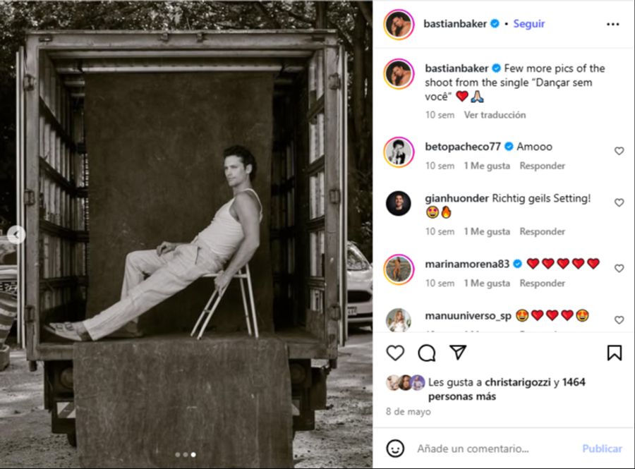 Bastian Baker war erst kürzlich für eine neue Single in Brasilien.