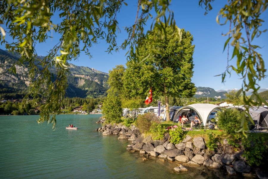 Campingplätze an Gewässern sind sehr gefragt.