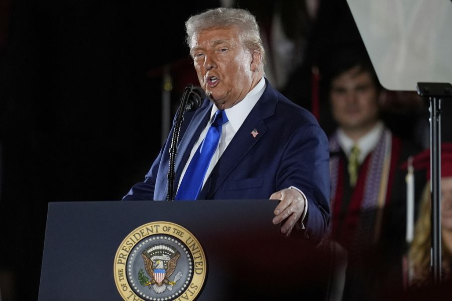 Will Grönland in den Händen der USA sehen: US-Präsident Donald Trump.