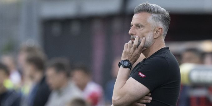 GC-Trainer Tomas Oral stellt sich nach der Niederlage in Winterthur nicht den Medien. GC