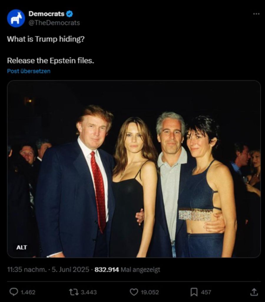 Musk Trump Epstein