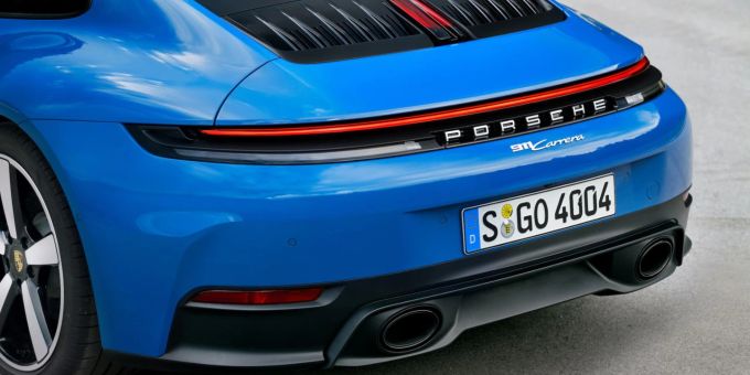Mit diesen Rückleuchten siehst du auch im dunkelsten Tunnel noch aus wie ein Star. Porsche 911
