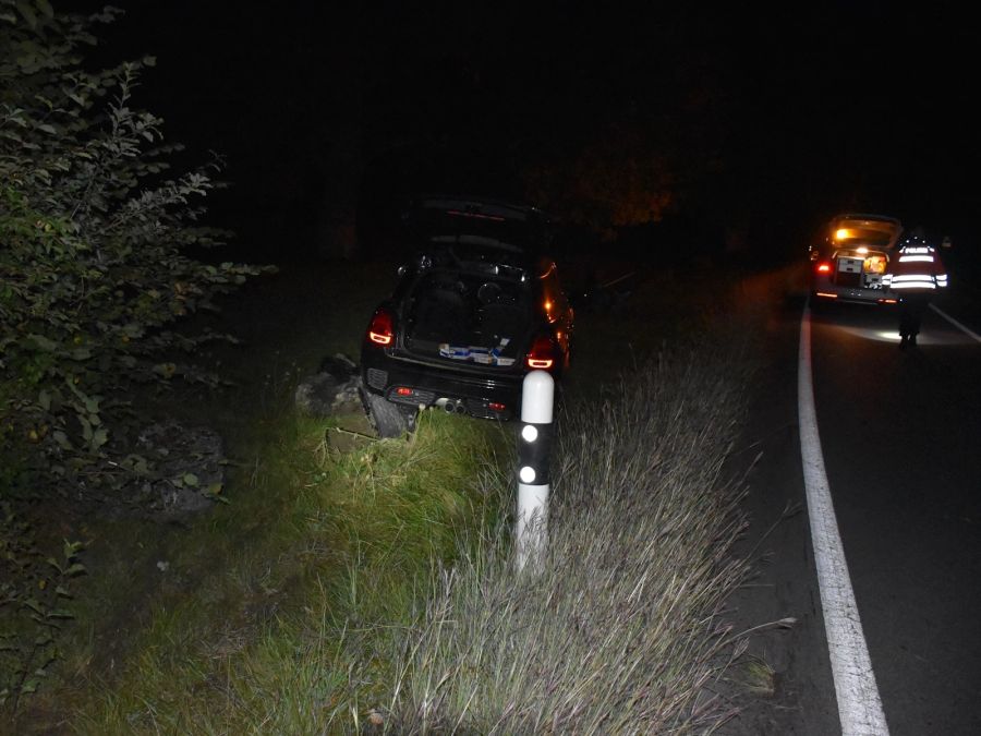 Verkehrsunfall in Maienfeld.