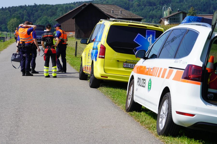 Am Donnerstag mussten Rettungskräfte in Schänis SG ausrücken.