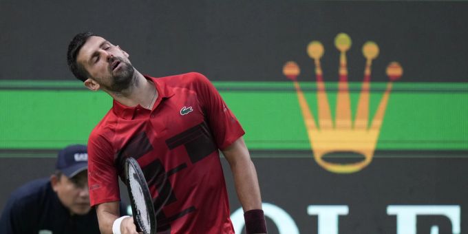 Novak Djokovic verliert im Shanghai-Final gegen Jannik Sinner. Djokovic