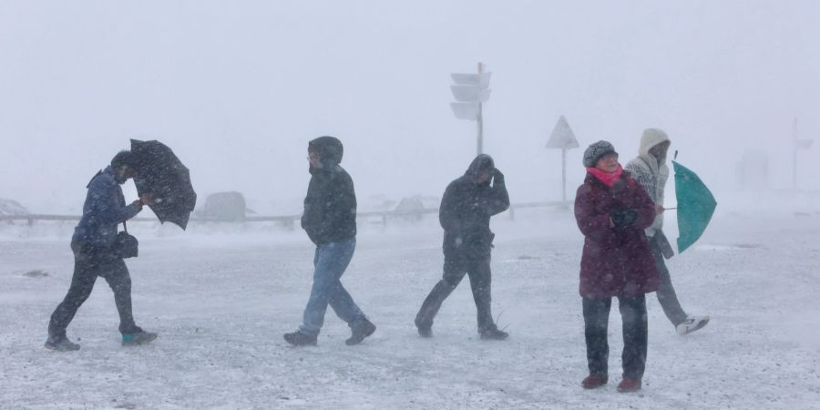 Schnee im Oberharz - Wetter