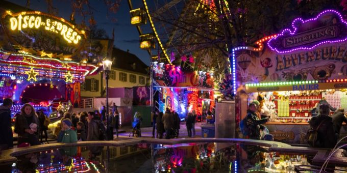 Die 554. Basler Herbstmesse ist eröffnet. Basler Herbstmesse