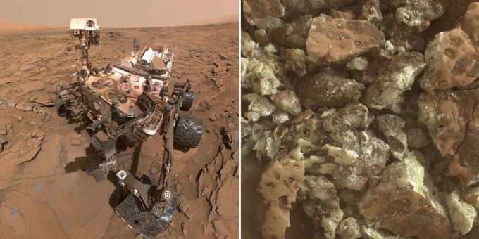 Auf dem Mars - Nasa-Rover «Curiosity» macht überraschende Entdeckung