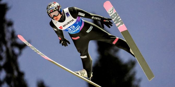 Marius Lindvik Skispringen