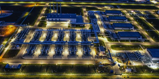Anlandungsanlagen der Gaspipeline «Nord Stream 2». Die Ukraine führt künftig kein russisches Gas mehr nach Europa. (Archivbild) Ukraine