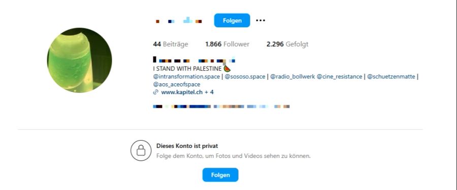 Inzwischen hat Dino Dragić-Dubois das Instagram-Profil auf privat geschaltet.