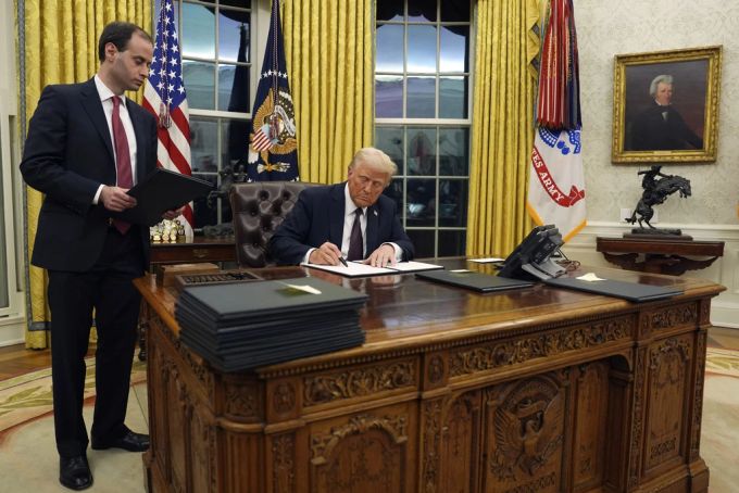 Donald Trump WHO Austritt