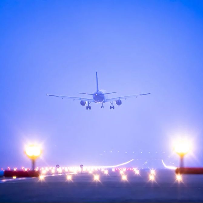 Swiss Notlandung Flugzeug Landebahn