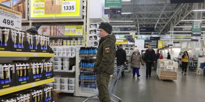 Soldat Russland Baumarkt