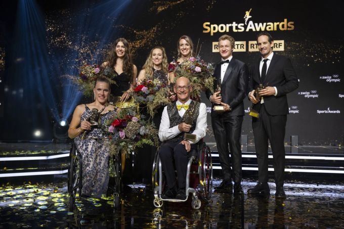 Die Gewinnerinnen und Gewinner an den Sports Awards. Sports Awards