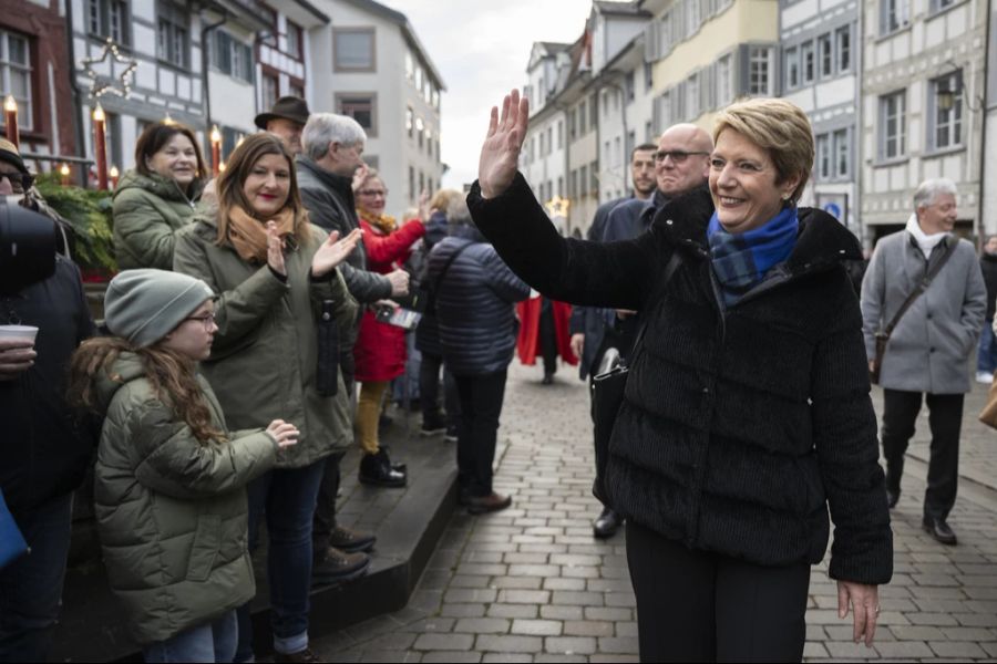 Bundespräsidentin Karin Keller-Sutter