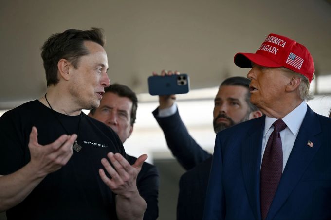 Demokraten fragen angesichts des Blockade-Manövers zum Haushalt spöttisch, wer das Sagen bei den Republikanern hat: Donald Trump oder Elon Musk? (Archivbild) Elon Musk