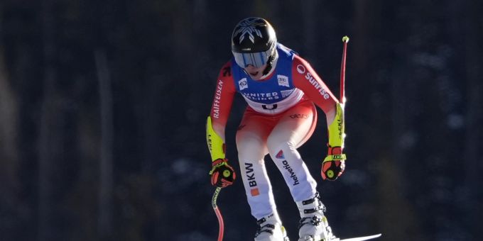 Lara Gut-Behrami während dem Training in Beaver Creek. Lara Gut-Behrami
