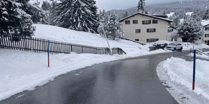 Unfall in Lenzerheide