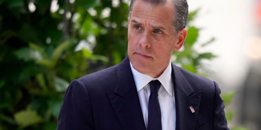 Hunter Biden, Sohn von US-Präsident Biden, trifft in Wilmington am Bundesgericht ein.