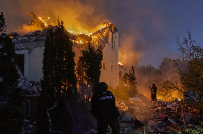 Russland greift das ukrainische Gebiet Charkiw verstärkt an. Ukraine