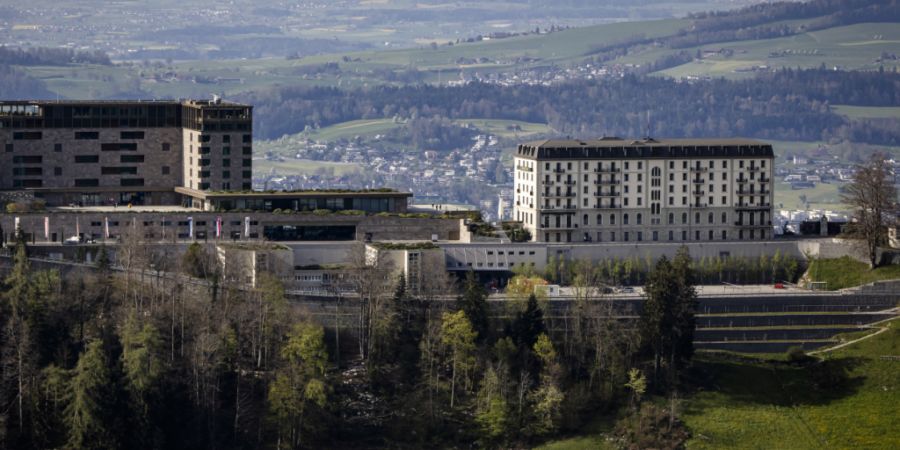 Das Luxusresort auf dem Bürgenstock gehört dem katarischen Staatsfonds. Dort fand 2024 eine Ukraine-Friedenskonferenz statt. (Archivaufnahme)