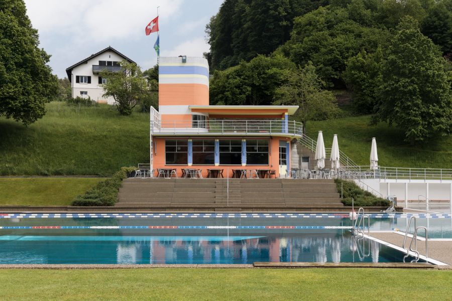 Badi Heiden Schwimmen