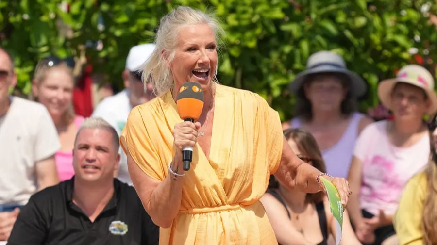 ZDF-Fernsehgarten Andrea Kiewel