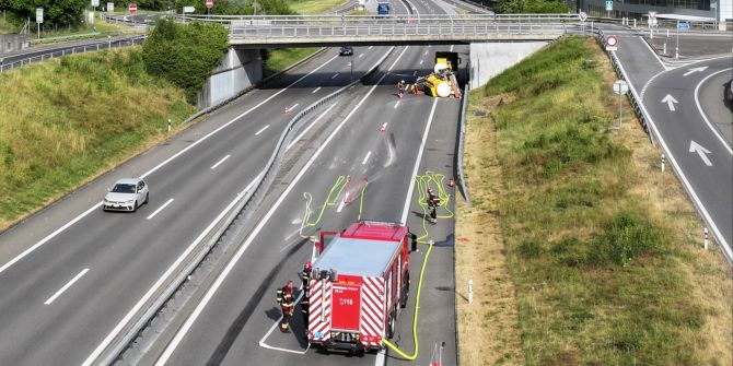 Unfall auf A12