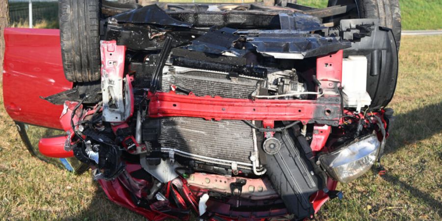 Die Fahrerin blieb unverletzt.