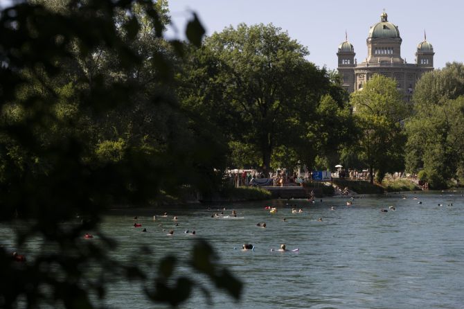 Hitze Stadt Bern