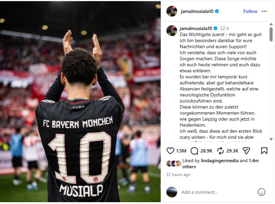 Jamal Musiala Bayern München