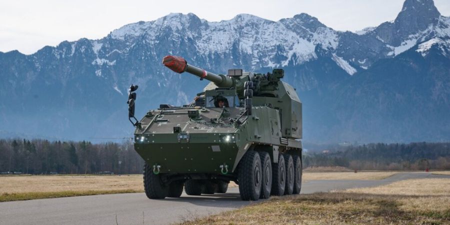 Das Bundesamt für Rüstung hat den Vertrag für ein deutsches Artilleriesystem auf einem Schweizer Fahrgestell unterzeichnet.