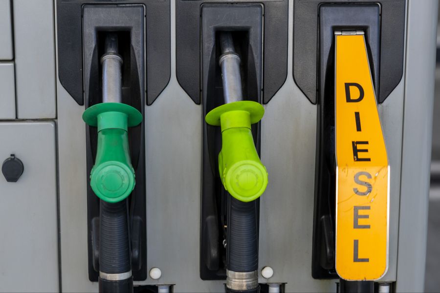 Laut TCS ist der Dieselpreis an den Börsen in den letzten Tagen noch einmal angestiegen. «Das bedeutet, dass Diesel diese Woche wahrscheinlich noch einmal um ein paar Rappen teurer wird.»