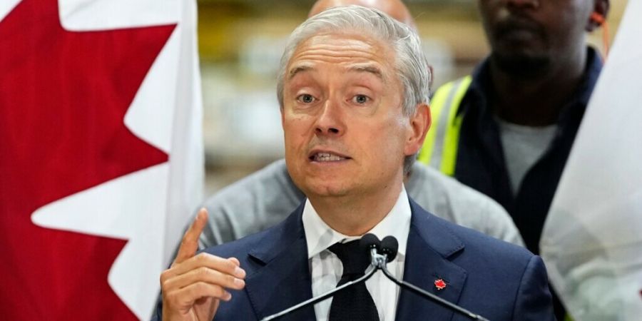 Kündigte am Dienstag Vergeltungszölle auf US-Importe an: der kanadische Finanzminister Francois-Philippe Champagne.