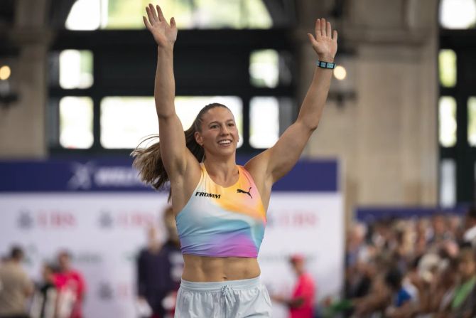 Angelica Moser Weltklasse Zürich