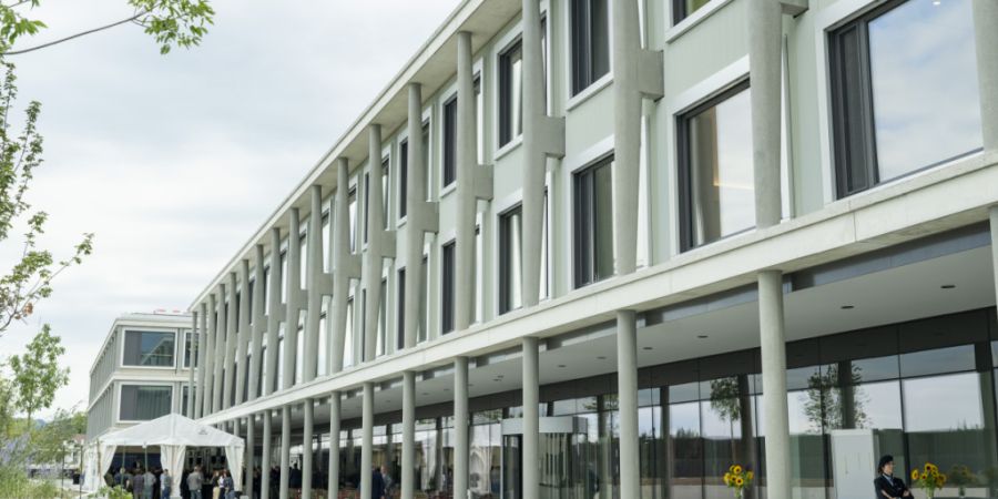 Das neue Gebäude mit Kinderspital und Frauenklinik ist bereits eröffnet worden, es hat seinen Betrieb aber noch nicht aufgenommen. (Archivaufnahme)