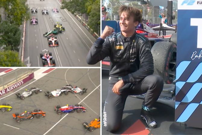 Formel 2 Beganovic Baku