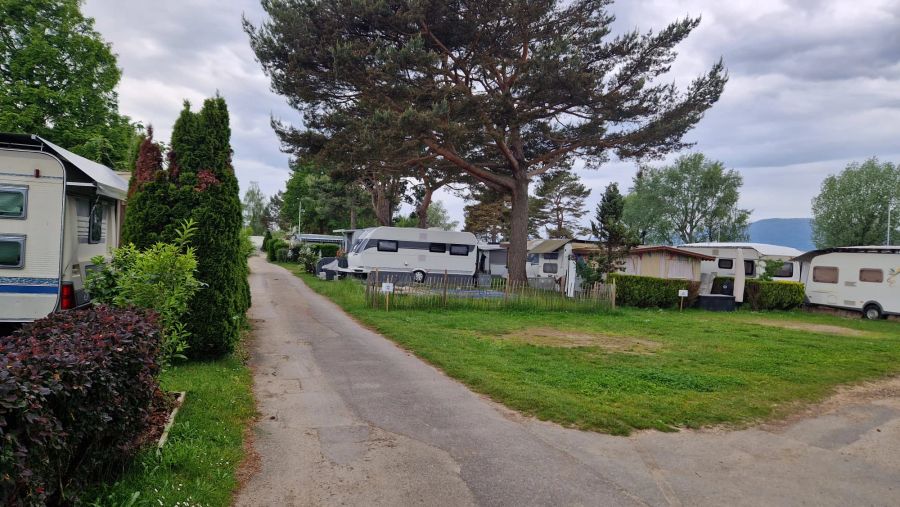 Ein Nau.ch-Leser fühlt sich auf dem Campingplatz in Estavayer FR ganz schön einsam.