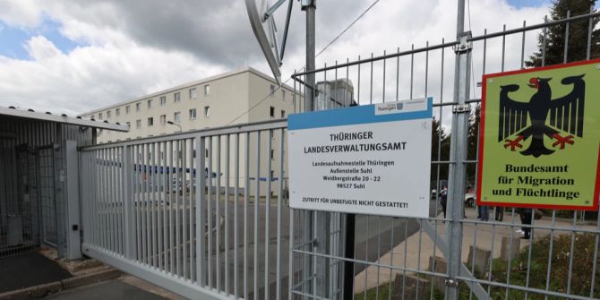 Flüchtlingsheim Suhl