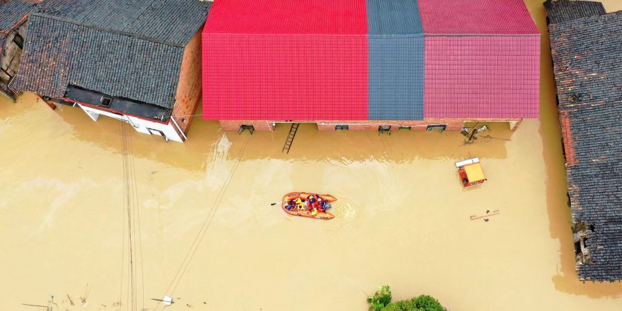 Regenfälle China