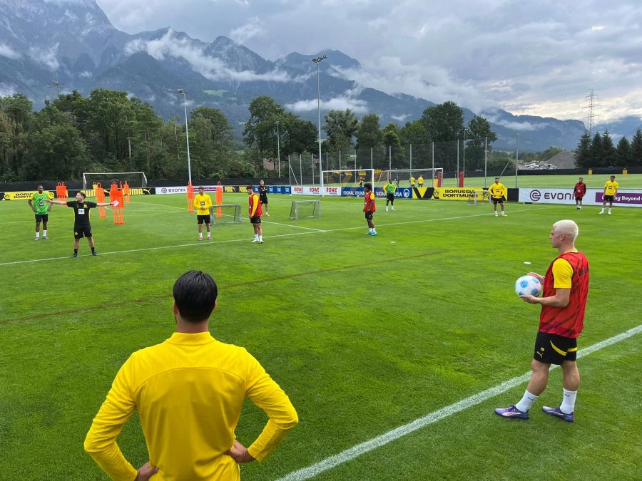 Der BVB trainiert in Bad Ragaz.