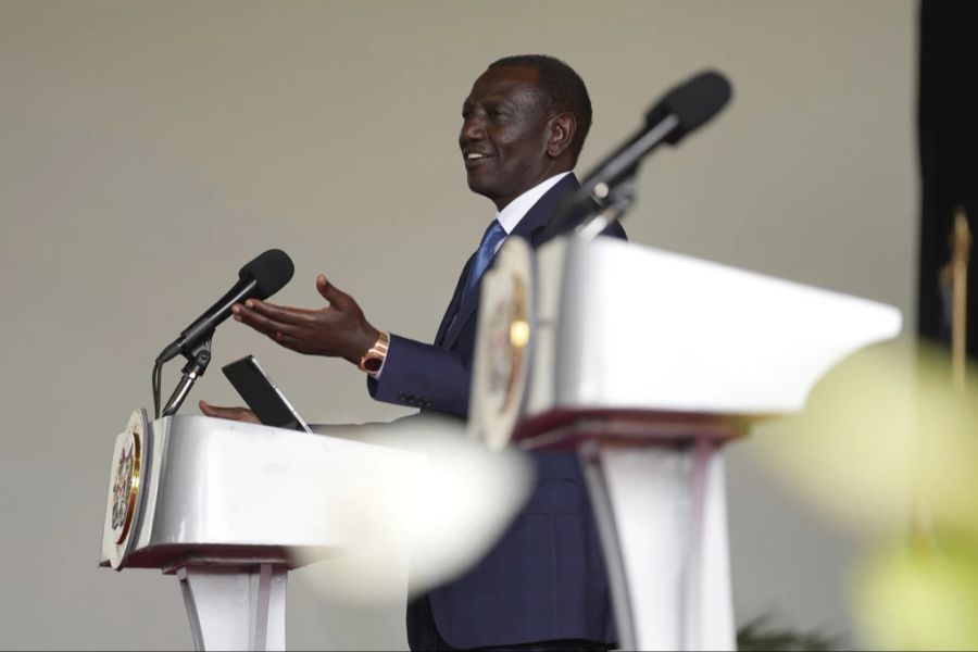 Warum Kenias Präsident William Ruto die Siedlungen abreissen lässt, ist nicht bekannt.